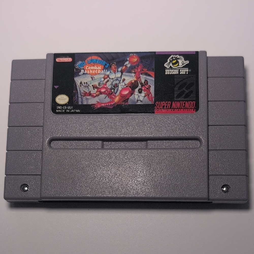 Nintendo Super NES Gray Game Cartridge